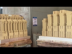 55-65% Al2O3 Roaster de carbono de alta alumina tijolo de fogo em forma especial