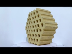 37 Hole Checker Brick Low Creep Checker Brick para a fábrica de aço